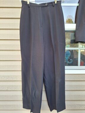 Vintage 90's Black Trousers Sz 12P Outfit JPR